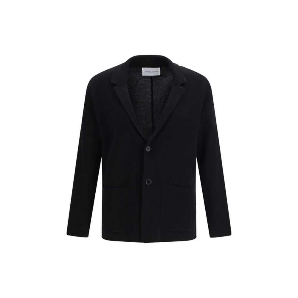Roberto Collina Men Knit Jacket With Lapels